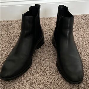 Cole Haan Black Leather Men's Boots